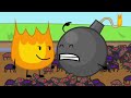 Bfdia 3 Bomby Explosion Ruby Scream Book ‎⁨ BFDI