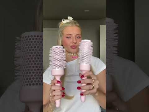 easy at home blowout #hairhowto #hairstyletutorial