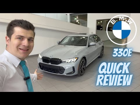 2023 BMW 330e Plug-In-Hybrid With iDrive8 - Brooklyn Grey!