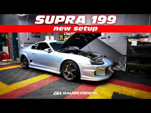 Toyota Supra MK4 199 Garage New Setup