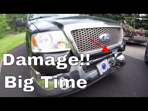 2007 Ford F-150 Front Bumper Replacement