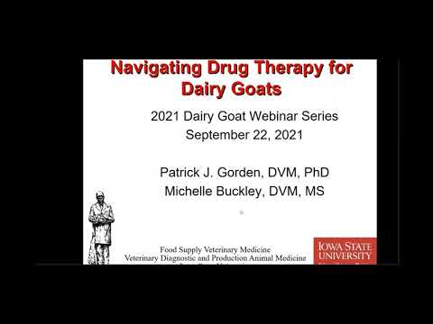 , title : 'Navigating Drug Therapy for Dairy Goats'