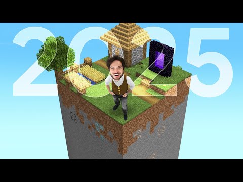 SURVIVAL NO MINECRAFT COM APENAS 1 CHUNK EM 2025!