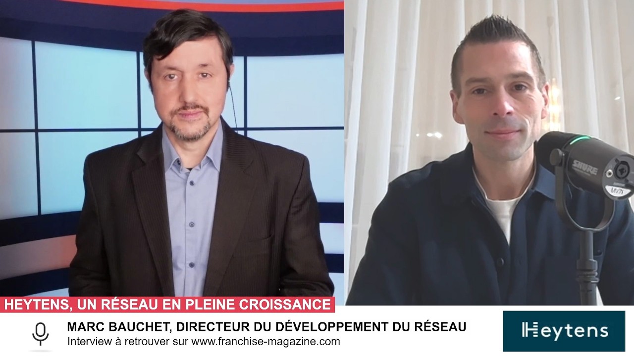 « L’interview vidéo des franchiseurs » Marc Bauchet, nous fait découvrir l’enseigne Heytens
