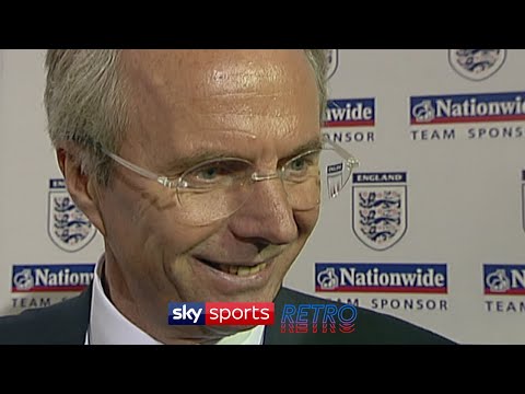 Germany 1-5 England - Sven-Goran Eriksson's reaction