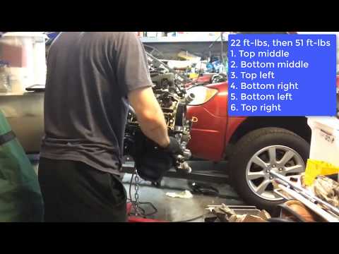 Subaru Head Gasket and Head Bolts Install