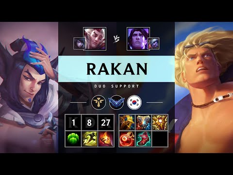 Rakan Support vs Taric - KR Diamond Patch 25.07