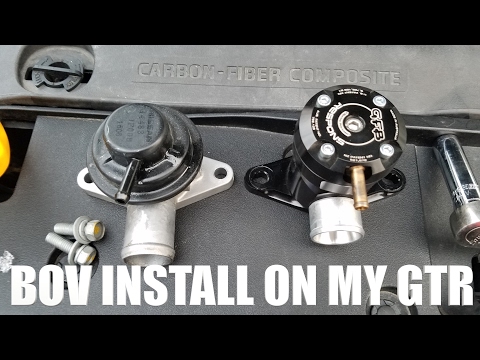 Installing GFB BOVs on my Nissan GTR