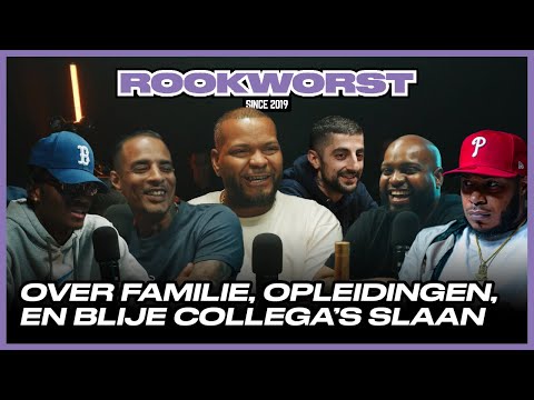 Hef, Adje, Crooks, Oomto, Rocks & RBDJan in Rookworst de Podcast