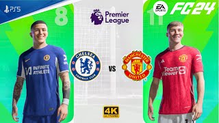 FC 24 - Chelsea Vs Manchester United - Premier League 23/24 | PS5™ [4K60] Next Gen