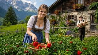 El arte de la vida sencilla: Huerto, animales y calma en una granja suiza