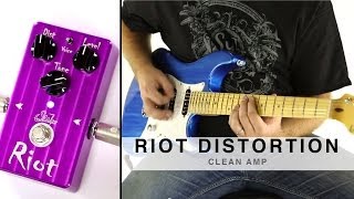 Video thumbnail for SUHR RIOT DISTORTION™ - CLEAN AMP by Suhr Custom