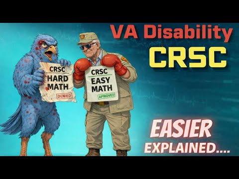 COMBAT RELATED  SPECIAL COMPENSATION - Fully Explained - Easier Math