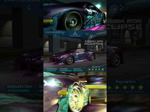 NFS UNDERGROUND - MELISSA's Mitsubishi Eclipse (Purple-Blue)