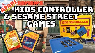 Kids Controller Atari 2600 Review PLUS 2 Games