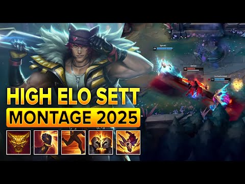 Sett Montage 2025 - High Elo Sett Plays Season 15