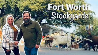 Our FIRST VISIT to the Fort Worth Stockyards | How We Experienced the OLD WEST!