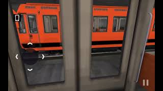 Поезтка на м200 в subway simulator 3D до станции набережная