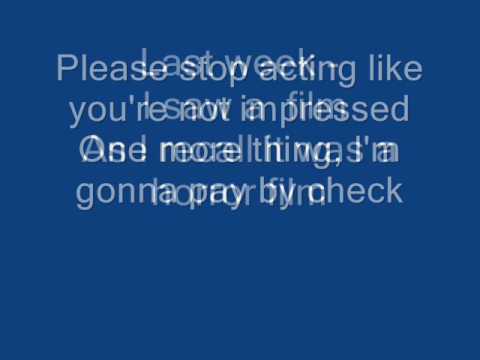 Jizz In My Pants, lyrics