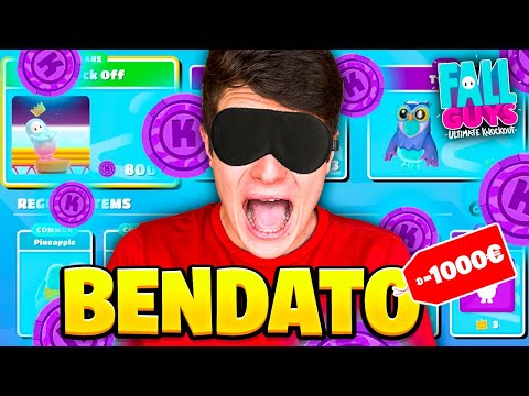 💸SHOPPING AT BENDATO CHALLENGE ON FALL GUYS!! *I've Never Spent This Much*