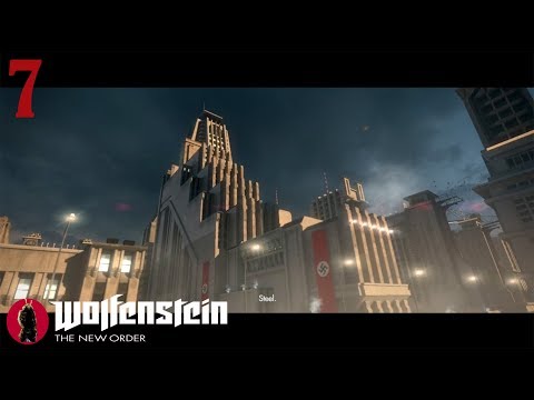 Wolfenstein The New Order Walkthrough Gameplay Part 7 - Infiltration - (PS3 Blind Lets play)
