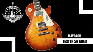 Video thumbnail for Guitarra eléctrica MAYBACH LESTER MIDNIGHT SUNSET 59 AGED by Stringsfield Guitars