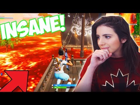 the NEW FLOOR IS LAVA LTM GAMEPLAY is INSANE in Fortnite!!!!