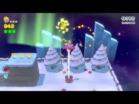 Super Mario 3D World (Switch) 3-1 100% Speedrun - Time: 22 (WR)