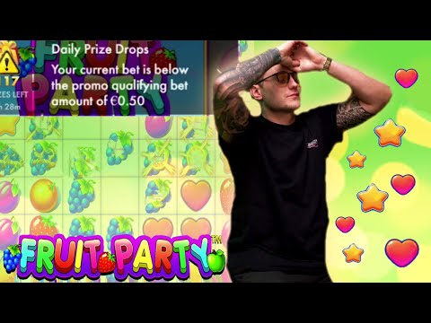 Fruit Party par Pragmatic Play - vidéo max win
