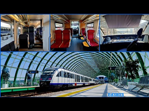 Cu trenul la Aeroportul Henri Coandă Otopeni! | Călătorie cu un automotor Siemens Desiro (RM7923)