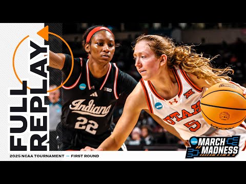 Indiana vs. Utah: 2025 NCAA women's first round | FULL REPLAY
