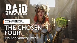 RAID: Shadow Legends | Raid 4th Anniversary Event | The Chosen Four (Official Commercial)