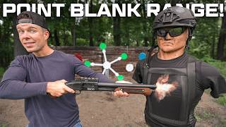 Guns vs Body Armor At POINT BLANK Range, Would You Survive???