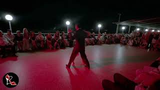 Video thumbnail for Florencia Labiano y Hernan Rodriguez 1/4 - Pensalo Bien (Juan D'Arienzo) - Milonga al Lido di Genova