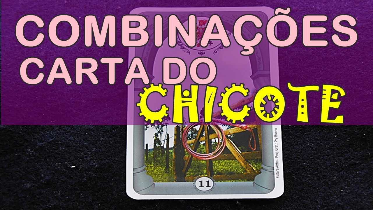 COMBINAÇÕES CARTA DO CHICOTE - Vertha Tyr