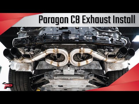 Paragon Performance C8 Corvette Exhaust Install!