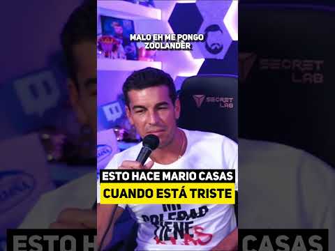 ESTO HACE MARIO CASAS CUANDO ESTÁ TRISTE