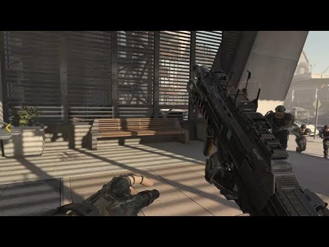 ATLAS VTOL Assault on Nulear Power Plant Call of Duty Advanced Warfare Mission 4