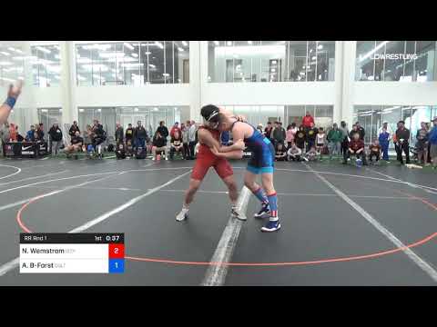 85 Kg Rr Rnd 1 Nathan Wemstrom Izzy Style Vs Andrew Blackburn Forst Colt Wrestling