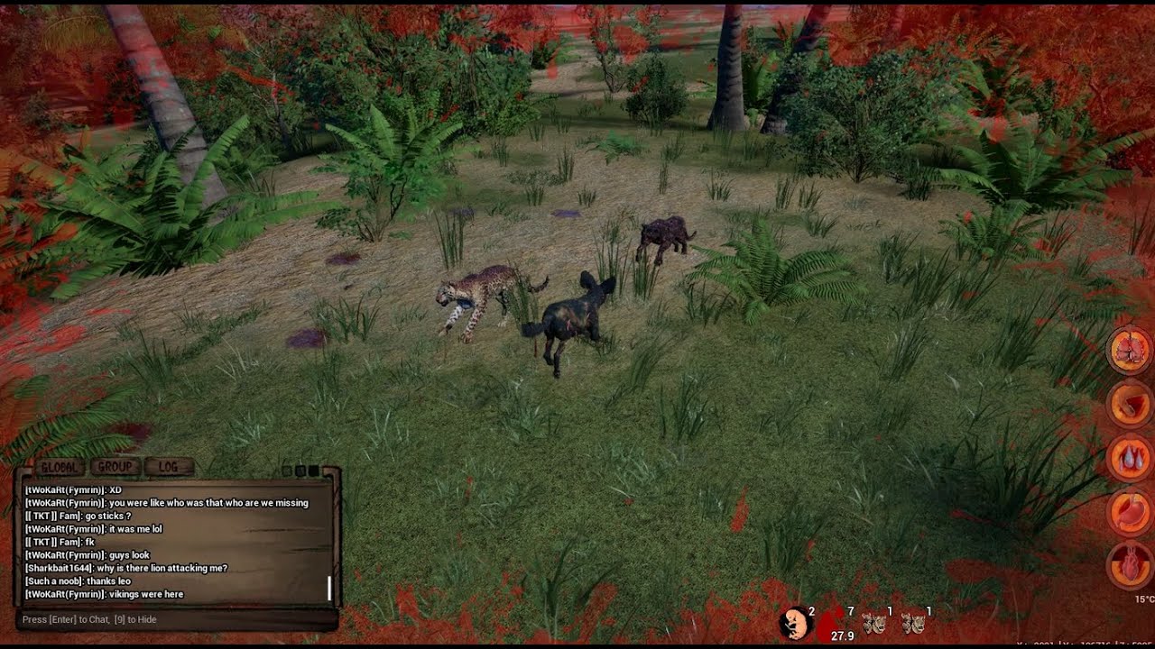 Animalia Survival - Wild Dog on drugs