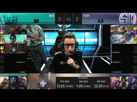 IMT vs TSM Game 3 - NA LCS Spring SemiFinals 2016 - Bjergsen as Corki - Immortals vs Team SoloMid