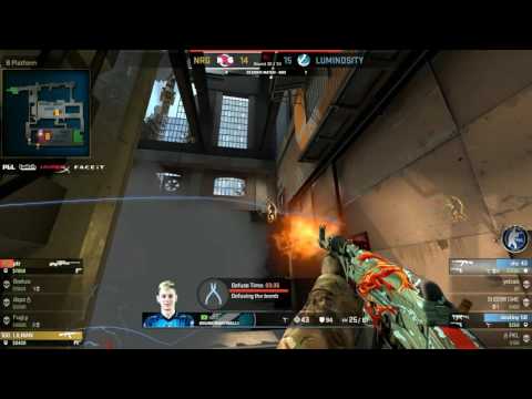 destinyy defuse to win the series for Luminosity against NRG