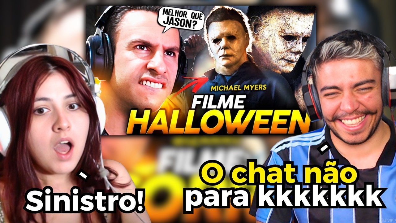 SUPER XANDÃO ASSISTINDO HALLOWEEN | MICHAEL MYERS É MELHOR QUE O JASON? | REACT