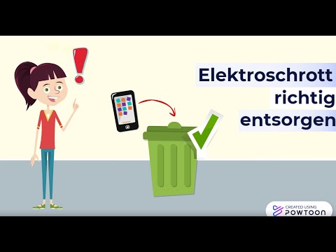 Elektroschrott richtig entsorgen - Erklärvideo