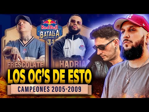 🔥 FRESCOLATE VS HADRIAN 🔥 THE OG'S HAVE ARRIVED 🔥 RED BULL BATALLA 20 YEARS