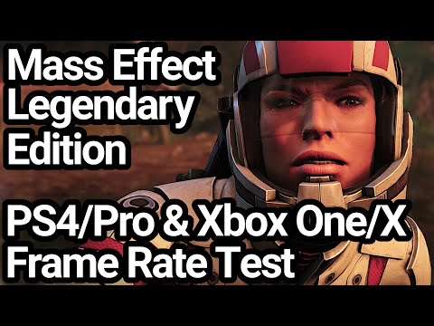 Mass Effect Legendary Edition PS4/Pro vs Xbox One X/S Frame Rate Comparison
