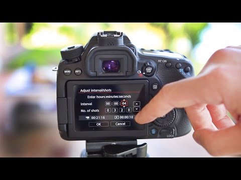 Canon 80D Tutorial - How to make a Timelapse Video