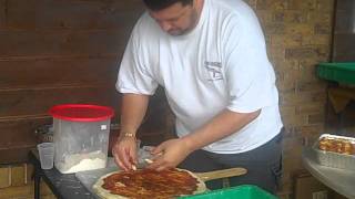 Big Green Egg Pizza at Wassi's Meat Market Part 2