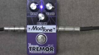 Video thumbnail for 試奏動画 ModTone MT-HT トレモロ エフェクター by chuyaonline