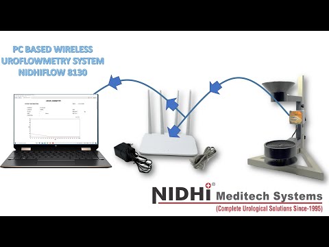 Nidhi Flow 8130 PC Based Wireless Uroflowmetry System
